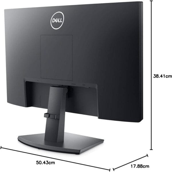 ⁦شاشة ديل 21.5 بوصة بتقنية FHD LED، 60 هرتز، أسود - SE2222H⁩ - الصورة ⁦3⁩