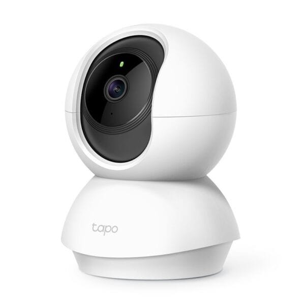 كاميرا مراقبة تي بي لينك، تدور بزاوية 360 درجة، واي فاي، 1080 بكسل، ابيض - Tapo C200